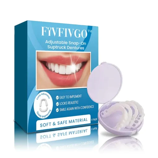 Fivfivgo™ Adjustable Snap-On Dentures