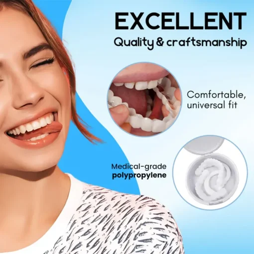 Fivfivgo™ Adjustable Snap-On Dentures