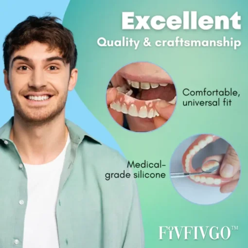 Fivfivgo™ SnapOn Silicone Veneers