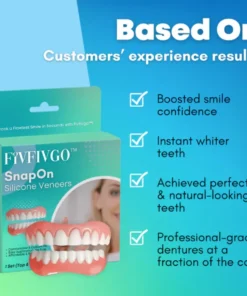 Fivfivgo™ SnapOn Silicone Veneers