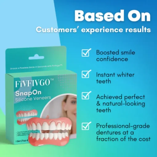 Fivfivgo™ SnapOn Silicone Veneers