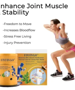 Fivfivgo™ Bioactive Bee Venom Moxibustion Thermal Care for Joints Pain Relief