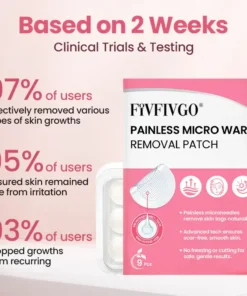 Fivfivgo® Painless Micro Wart Removal Patch