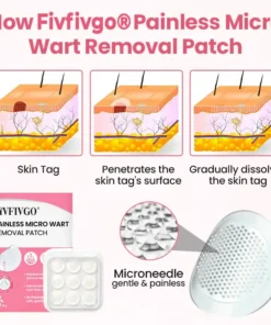 Fivfivgo® Painless Micro Wart Removal Patch