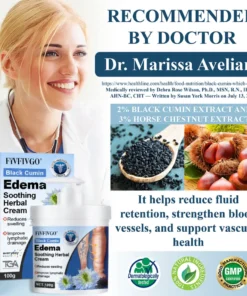 Fivfivgo® Black Cumin Edema Soothing Herbal Cream