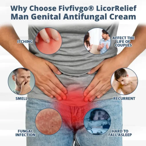 Fivfivgo® LicorRelief Man Genital Antifungal Cream