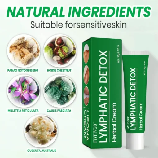 Fivfivgo® Lymphatic Detox Herbal Cream