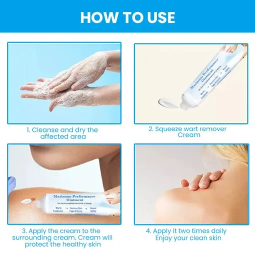 Fivfivgo™ Maximum Performance Ointment for the Immediate removal of Warts