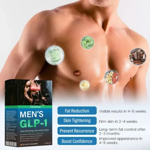 Fivfivgo® Men’s GLP-1 Chest Slimming & Fat Control Patch