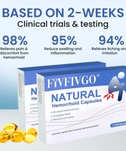 Fivfivgo® Natural Hemorrhoid Capsules
