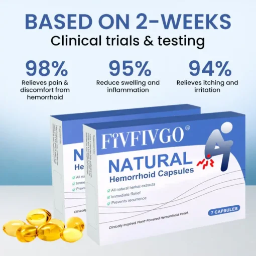 Fivfivgo® Natural Hemorrhoid Capsules