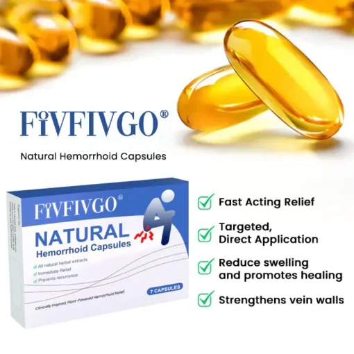 Fivfivgo® Natural Hemorrhoid Capsules