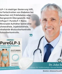 Fivfivgo® PureGLP-1 Nano Mikronadel-Aufnäher