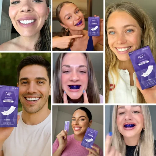 Fivfivgo® Purple Whitening Teeth Strips