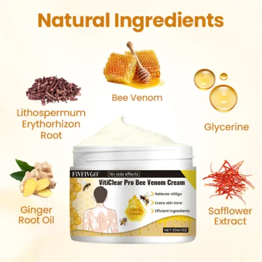 Fivfivgo® VitiClear Pro Bee Venom Cream