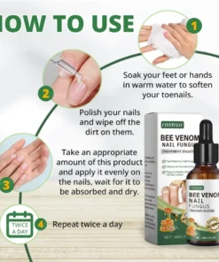 Fivfivgo® Bee Venom Nail Fungus Treatment Solution