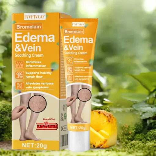 Fivfivgo® Bromelain Edema & Vein Soothing Cream
