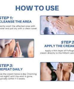Fivfivgo® HPV Facial Filiform Warts Removal Cream