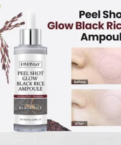 Fivfivgo® Peel Shot Glow Black Rice Ampoule