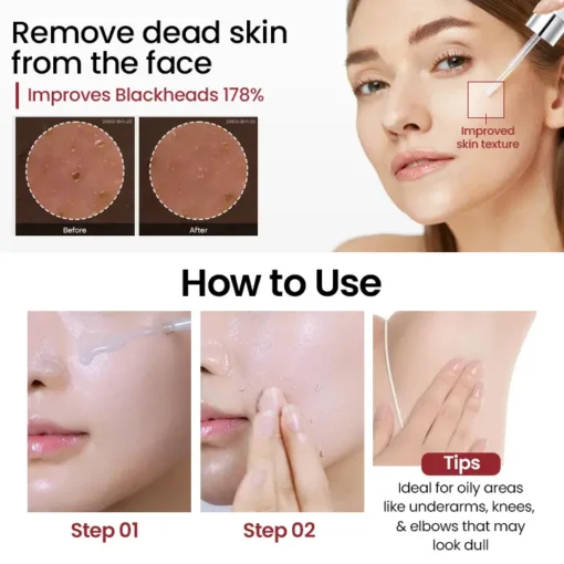 Fivfivgo® Peel Shot Glow Black Rice Ampoule