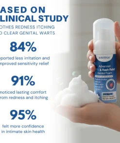 Fivfivgo® Advanced HPV & Rash Relief Genital Foam