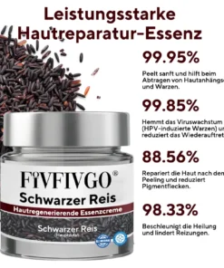 Fivfivgo® Schwarzer Reis Hautregenerierende Essenzcreme