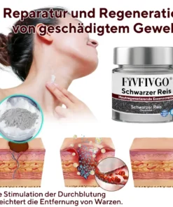 Fivfivgo® Schwarzer Reis Hautregenerierende Essenzcreme
